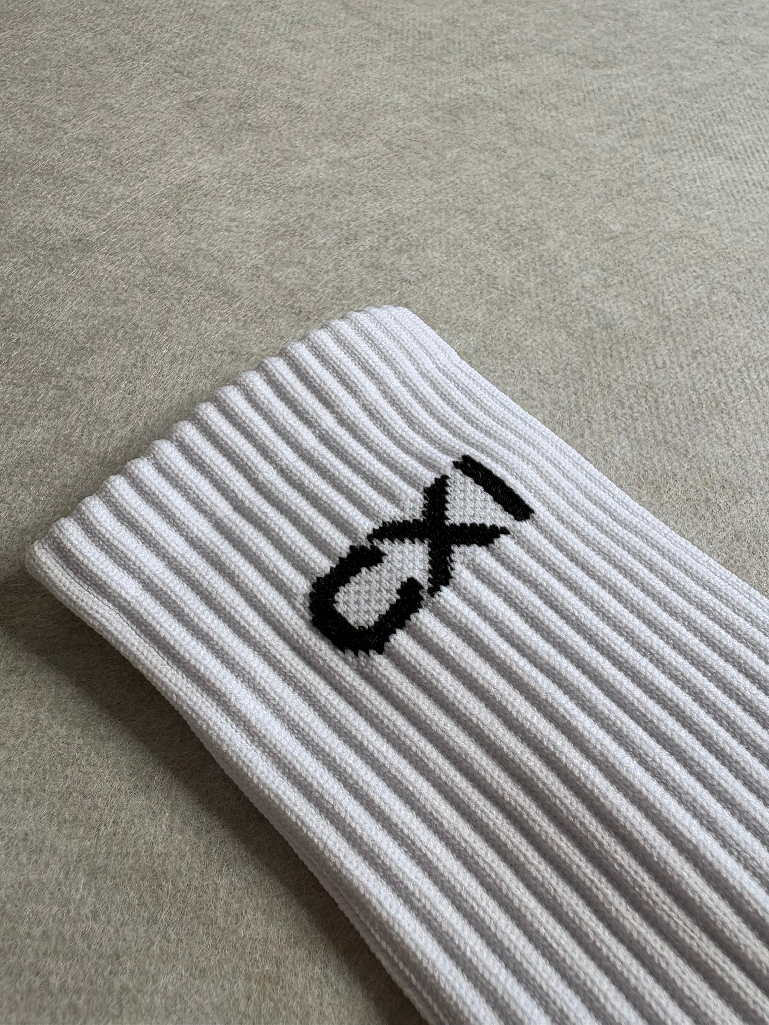 White Grip Socks